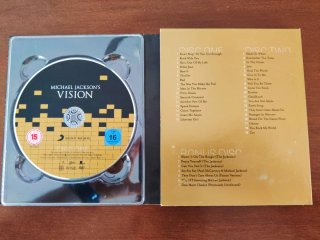 Michael Jackson Vision DVD + Libro