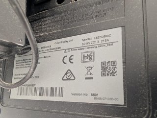 Monitor Samsung Curvo 27 Negro