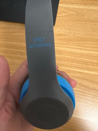 Cascos Inalámbricos Azules y Negros