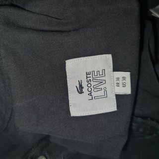 Shorts Vaqueros Lacoste Negros