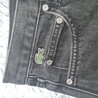 Shorts Vaqueros Lacoste Negros