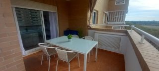 Conjunto mesa y sillas terraza aluminio en oropesa