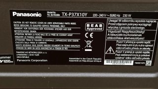 Televisor Panasonic Viera Negro