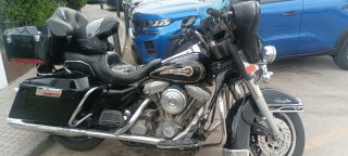 Harley Davidson Moto Negra