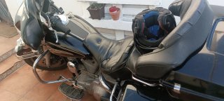 Harley Davidson Moto Negra