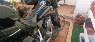 Harley Davidson Moto Negra