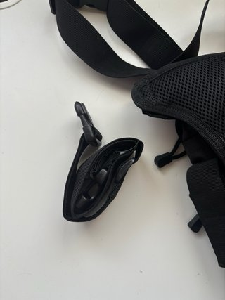 Riñonera Táctica Pierna Moto SEIBERTRON Negra