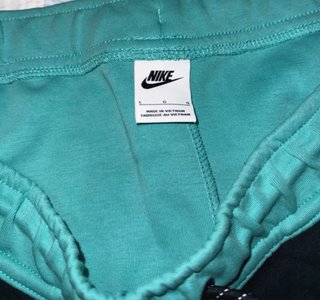 Pantalón Nike Tech Fleece Original Negro/Verde