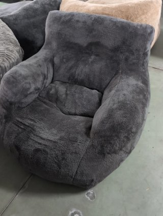 Puff / Sillón de 1 plaza gris