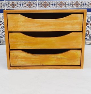 CAJONERA DE MADERA PARA  OFICINA