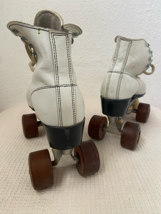 Patines vintage CHOKIE blancos