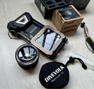 Divevolk SeaTouch4Max Carcasa Buceo + Lente Macro