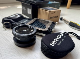 Divevolk SeaTouch4Max Carcasa Buceo + Lente Macro