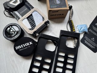 Divevolk SeaTouch4Max Carcasa Buceo + Lente Macro
