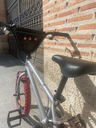 Bicicleta BMX 16 Wipe 500 Gris