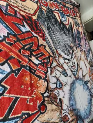 Cobertor Dragon Ball Z Multicolor