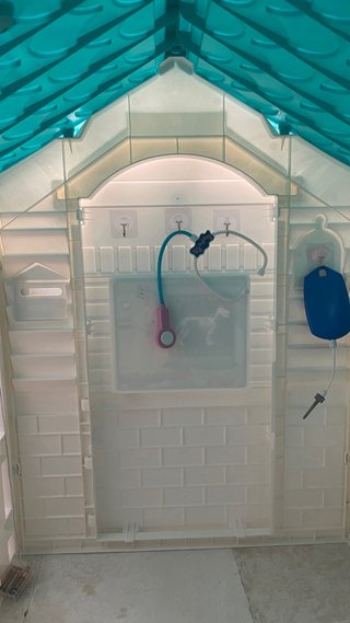 Casita de juguete veterinaria
