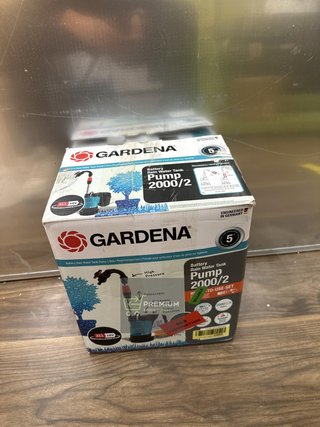 Gardena Accu regentonpomp 2000/2 18V P4A solo
