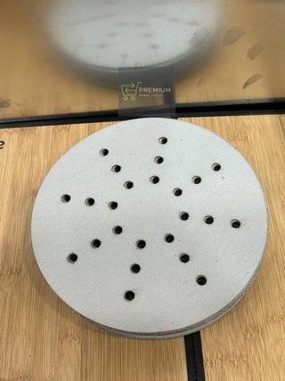 Mirka Iridium Papel de lija Ø 225mm Grano cierre