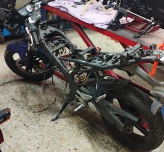 Chasis Yamaha YZF R125 Documentado