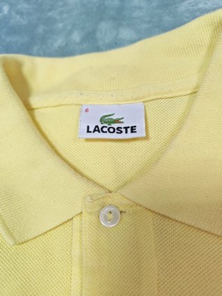 Polo Lacoste Amarillo Talla XL