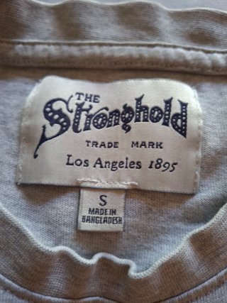 T-shirt The Stronghold Grigia Vintage Style