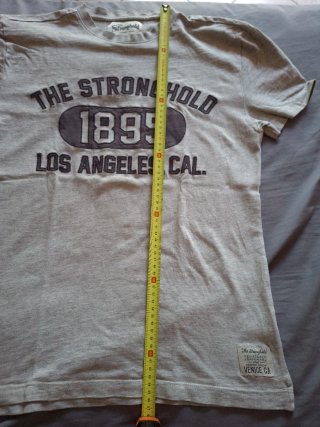 T-shirt The Stronghold Grigia Vintage Style