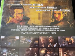 Juego Xbox 360 NeverDead precintado