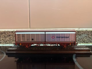 Maqueta Vagón Tren HO 1/87 Transfesa