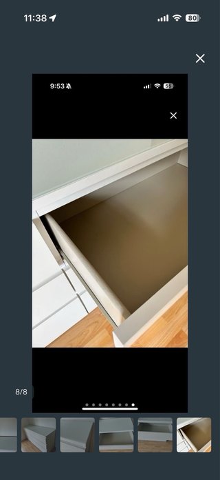 Mueble Gabetero Blanco.