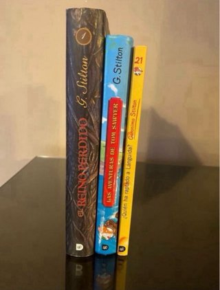 Lote 3 libros Geronimo Stilton
