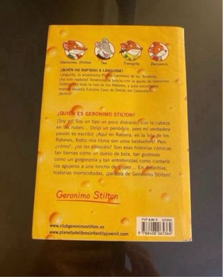 Lote 3 libros Geronimo Stilton