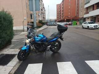 Yamaha FZ6 Naked Azul