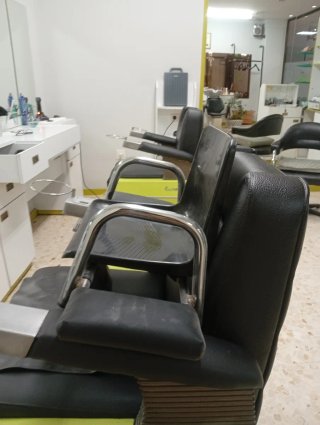 Sillón Peluquería Hidráulico Giratorio