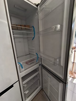 OFERTA! NEVERA COMBI NO FROST ASPES Inox
