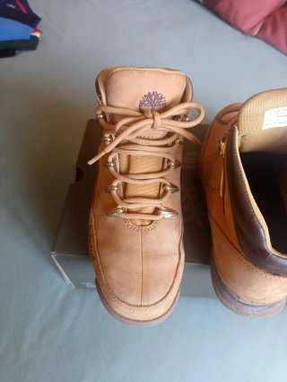 Botas Timberland Beige y Marrón