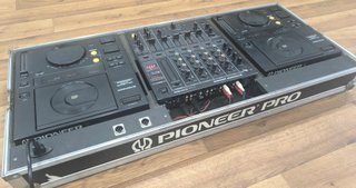 Equipo DJ Pioneer CDJ-500 + DJM-500 coleccionistas
