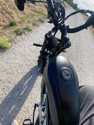 Bicicleta Eléctrica Estilo Moto