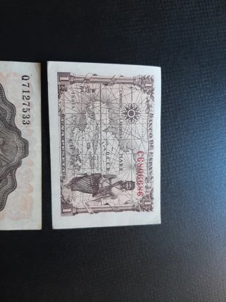 BILLETES ESPAÑOLES DE 1 PESETA