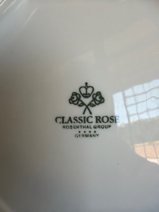 Sopera de porcelana Classic Rose
