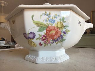 Sopera de porcelana Classic Rose