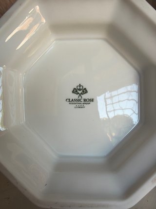 Sopera de porcelana Classic Rose