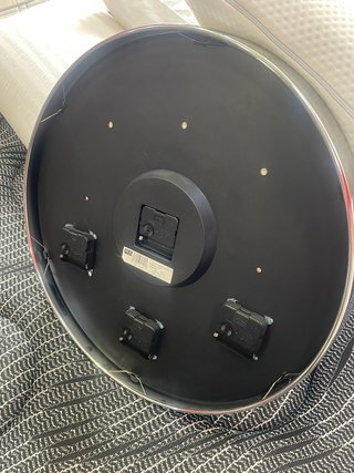 Reloj de Pared con 4 Zonas Horarias Nuevo