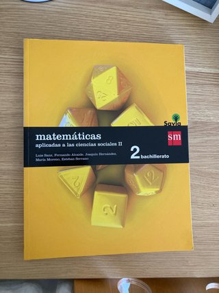 Matemáticas aplicadas a las ciencias sociales II