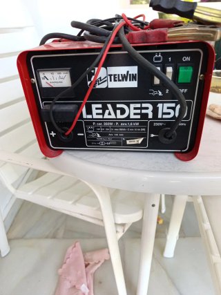 Cargador Batería Coche Telwin Leader 50