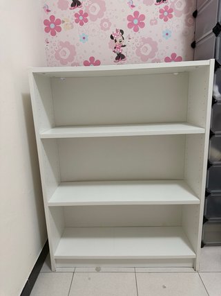 Zapatero blanco de madera