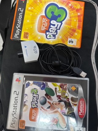 Pack Eye Toy 2 y 3 con Cámara PS2