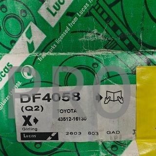 JUEGO DISCOS FRENO DELANTERO TOYOTA NUEVO DF4058