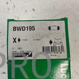 BOMBIN RUEDA FORD ESCORT TRASERO NUEVO BWD195