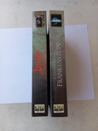 Pack 2 VHS Drácula y Frankenstein